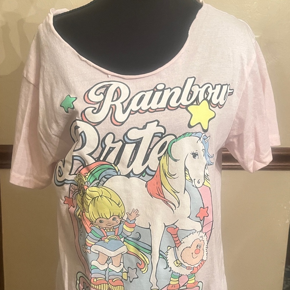 Rainbow Brite Women’s Pink T-Shirt